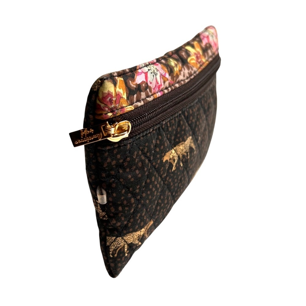 Americana By Sharif Cheetah Cosmetic Bag